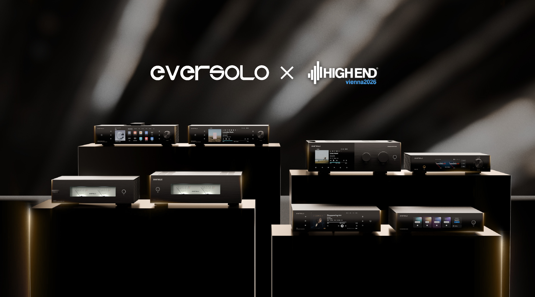 艾索洛eversolo 全系列新品阵列亮相HIGH END 2026，声临维也纳•听见未来